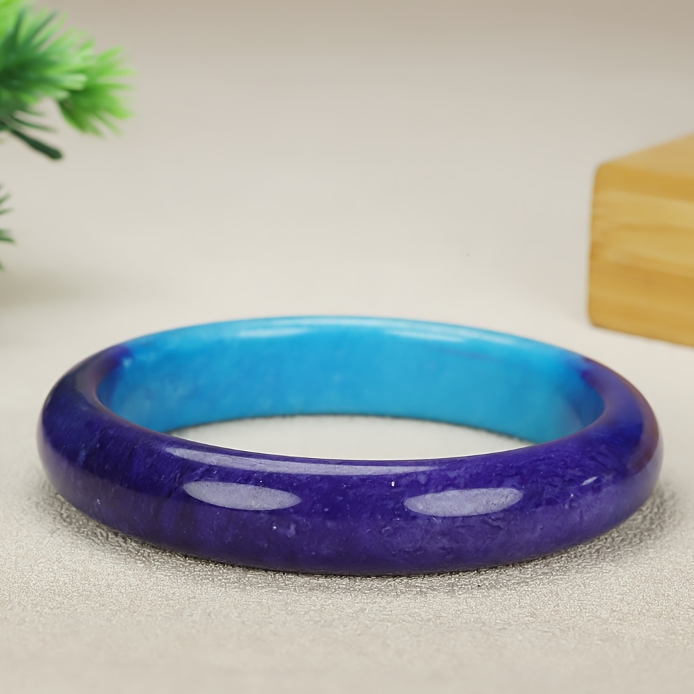 Trendy Retro-Style Bracelet, Interstellar Blue Stones